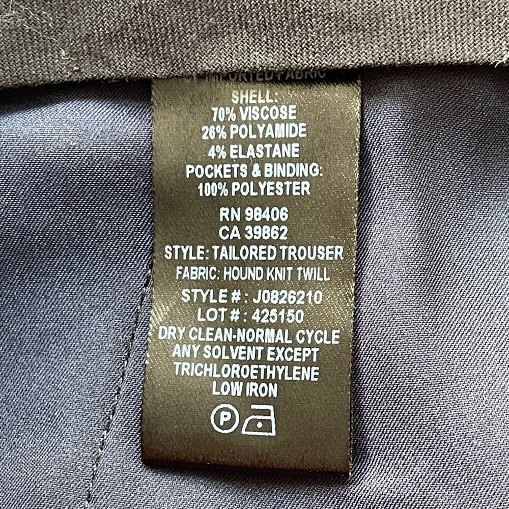 Theory Hound knit twill Tailored Trouser Stretch Tailored Pants 4 - Picture 10 of 11